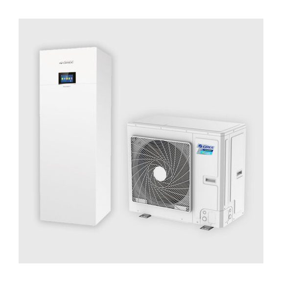 Gree Versati III All in One 11,9 kW hőszivattyú, 185 l-es HMV-tárolóval GRS-CQ12PDG/NHH2-M Gree Versati III All in One 11,9 kW hőszivattyú, 185 l-es HMV-tárolóval GRS-CQ12PDG/NHH2-M