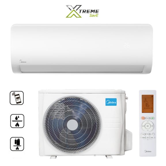 Midea Xtreme Save Pro MGP2X-09-SP 2,6 kW inverteres klímaszett